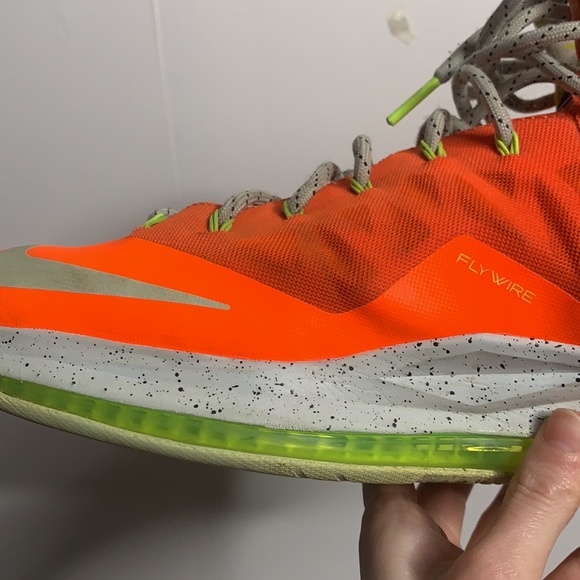 Nike Lebron PS Elite Bright Crimson Size 12 - Picture 7 of 16